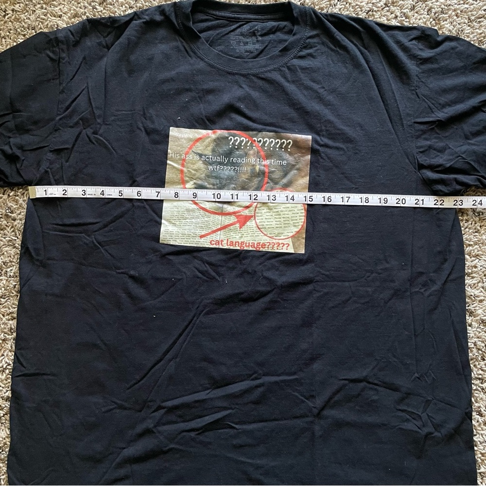 Cat Language Tee - image 2